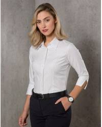 Stretch Pin Stripe Shirt L/S, Women's Stretch Pin Stripe Shirt L/S, Women's